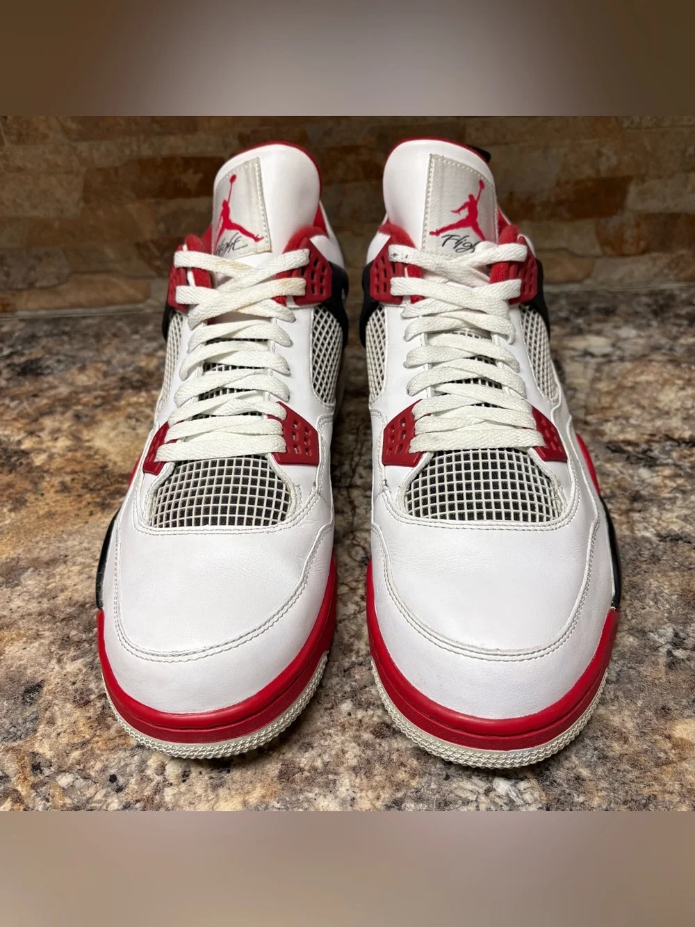 Jordan 4 Retro OG Mid Fire Red 2012 Size 14